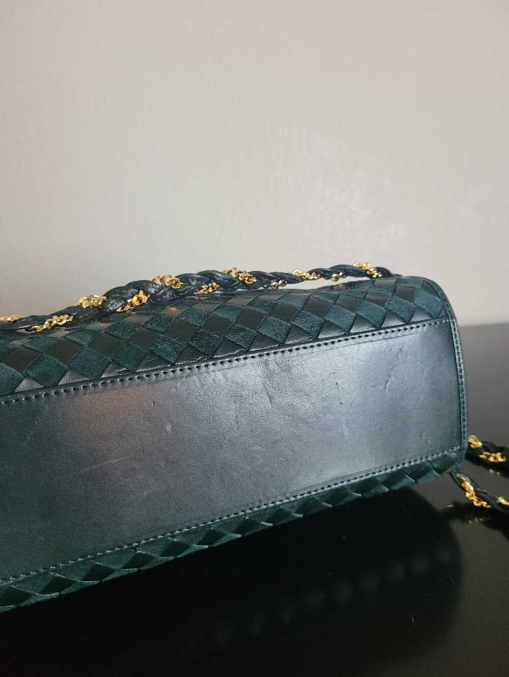 Bally top-handle woven crossbody bag - Picture 10 of 14